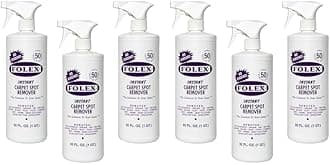 FOLEX Instant Carpet Spot Remover, 32oz Pack of 6