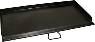 SG60 Deluxe Double Burner Steel Professional Griddle (Steel)