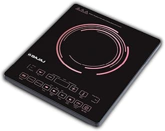 ICX 200FP 2000 W Induction Cooktop | 7 Pre-Set Menus | Digital Display | Cool Touch Surface | 1 Year Warranty 【Black】