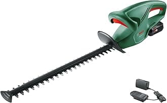 Bosch Cordless Hedge Cutter EasyHedgeCut 18-45 (1 battery 2.0 Ah, 18 Volt system, blade length 45 cm, in carton packaging)