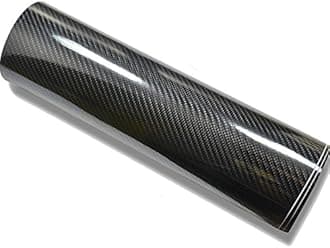 DIYAH 5D High Gloss Black Carbon Fiber Vinyl Bubble Free Air Release Car Wrap Film Automotive DIY Decals (108" x 60" / 9 FT X 5 FT)