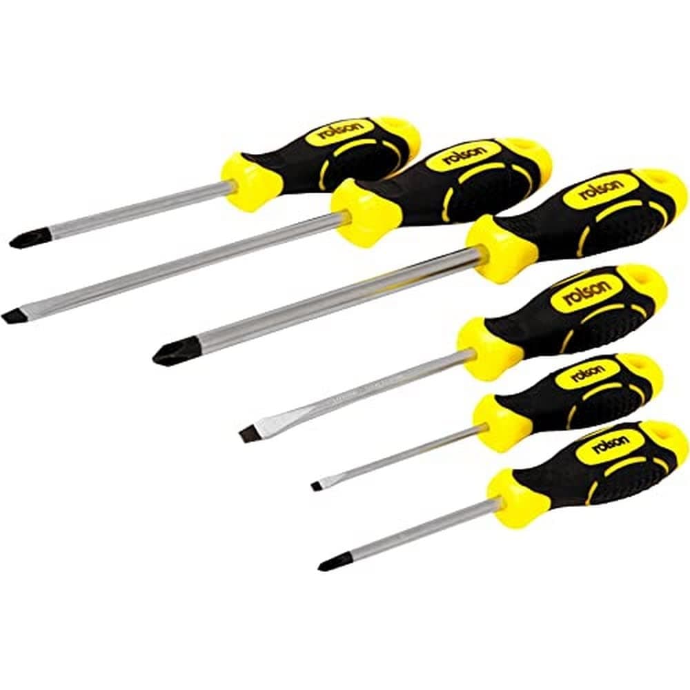 Rolson 28573 6 pc Screwdriver Set