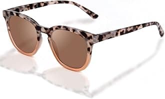 LianSan Full Readers Sunglasses for Women - Stylish Reading Sunglasses with Readers Built in with Spring Hinge UV Protection(Pink Tortoise,1.75x)