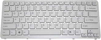 Laptop Keyboard for Sony VPC-CW VPCCW VPCCW1 VPCCW12EN VPCCW13EG VPCCW13FD VPCCW13FL VPCCW13FX VPCCW14FX VPCCW15FG VPCCW15FH VPCCW17FX English US White with Frame New