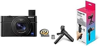 Sony RX100 VII Premium Compact Camera with 1.0-Type Stacked CMOS Sensor (DSCRX100M7) with Vlogger Accessory Kit