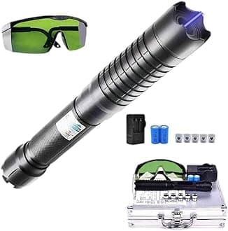 Long Range Outdoor Flashlight for Entertainment with Complete Accessories