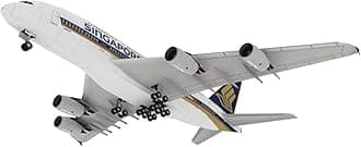 1/120 Scale Paper A380 Singapore Airlines Airplane Model Paper Model PaperPlane Model for Collection (Unassembled Kit)