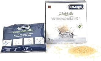 ALGOMAS® Anti-limescale balls for DLonghi coffee machine, code 5513282331, 2 bags, various applications per bag, high efficiency
