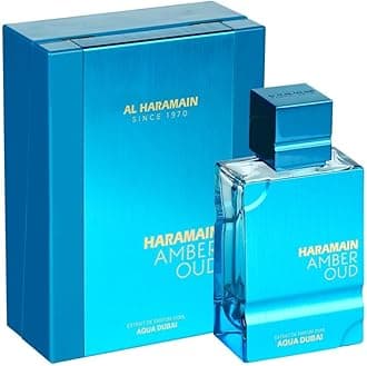 Al Haramain Amber Oud Aqua Dubai Extrait De Parfum 100ml– Unisex Fresh Citrus Woody Fragrance