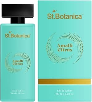 St.Botanica Luxury Amalfi Citrus Perfume | Luxury Perfume For Women | Long Lasting Perfume With Amalfi Lemon, Gardenia & White Honey | Citrus & Floral Scent | Eau De Parfum | Long Lasting EDP