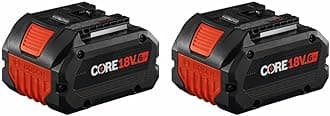 GBA18V60-2PK 18V CORE18V® Lithium-Ion 6 Ah High Power Battery, 2-Pack