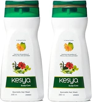 Ashtanga Kesya Scalp Care Shampoo 200ml (Pack of 2) | Ayurvedic Hair Fall Con...