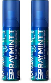 Spraymintt Mouth Freshener 15grm I Mukhwas I Kill Oral Germs and Relief from Bad Breath (Icymintt)