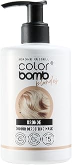 Colour Bomb Blondes – BRONDE Colour Depositing Hair Mask – Nourishing, Semi-Permanent Colour & Shine Treatment – Vegan, Cruelty-Free, 300 ml