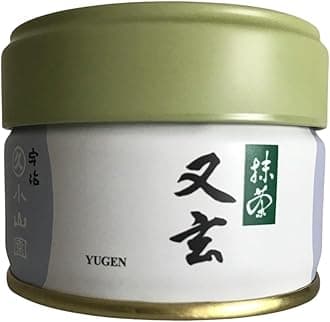 Yugen Matcha – Ceremonial Grade, Stone-Ground 20g Can – Premium Japanese Green Tea from Uji Kyoto for Usucha, Lattes, or Gifting