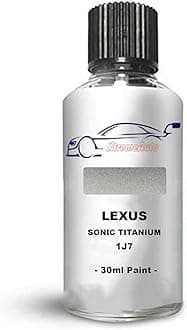 Xtremeauto Touch Up Paint For Lexus Ux Series Sonic Titanium 1J7 Direct Appliance Chip Scuff Mark Brush In Lid