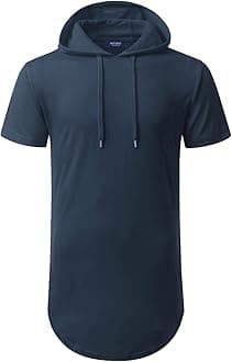 - Men's S-5X Short Sleeve Fashion Athletic Hoodies Sport Sweatshirt Hip Hop Pullover