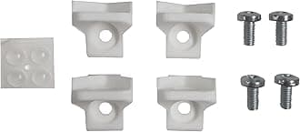 Acrylic Shelves to Fit Blaliden Cabinets - 320mm x 287mm x 4mm - Collectable Display - Extra Shelves (DSA/BL+) (With White Brackets, 4)