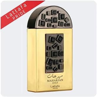 Lattafa Pride Maharjan Gold EDP Spray 20ML (0.67 OZ), Travel Size Unisex Perfumes for Men & Women.