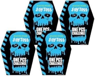 Joytoss one-pcs-Challenge (Pack of 4) | Extreme Spicy Tortilla Chips | Hottest Chips in the World | Ultimate Hot Snack | 20 Grams