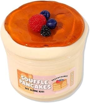 Slime World Fluffy Butter Slime Souffle Pancake for Kids Stress Relief