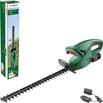 Bosch Cordless Hedge Cutter EasyHedgeCut 18V-44-11 (1x 2.0 Ah Battery; 18 Volt System; Blade Length 44 cm; for Trimming Smaller Hedges; in Carton Packaging)