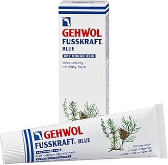 Gehwol Fusskraft Blue Foot Cream - Rich Emollient Cream for Dry Rough Skin - 75ml