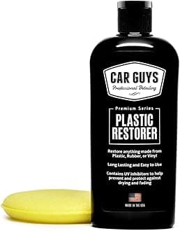 carguysプラスチックRestorer – Bringing究極のソリューションゴムの、ビニール、プラスチックBack to Life 。 – 8オンスキット