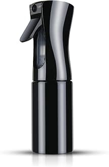 URAQT Hair Spray Bottle, Continuous Water Mister Empty Spray Bottle, Salon Hairdressing Spray Bottle, Multifunctional Fine Mist Water Spray Bottle for Plants, Pets, Home Clean, 200ML