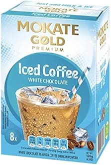 Mokate Gold Premium Iced Coffee White Chocolate 6 boxes x 8 sachets