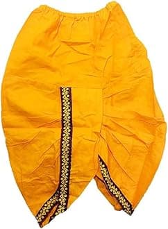 PK HUB Boy's Ethnic Traditonal Design Cotton Dhoti Kurta Chaniya Choli Set for Festival, Occasional Day - (Pack of 1)