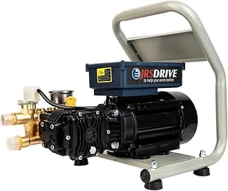 - Industrial High Pressure Washer, 2300 Watt, Max Pressure 135 Bar, Discharge Rate 580 L/H, EIPW-23100