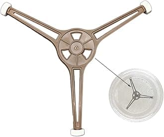 KHC Plastic Microwave Oven Turntable Rotating Turn Support Role Ring (Green, 90 mm)