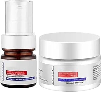 Melasma Treatment Serum, 𝐖𝐡𝐢𝐭𝐞𝐧𝐢𝐧𝐠 and 𝐅𝐫𝐞𝐜𝐤𝐥𝐞 Removing Set, Anti Wrinkle Facial Cream, Crema Para Manchas De La Piel Crema Para Manchas, Freckle Serum for Face (2)