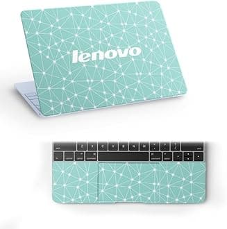 Lenovo D34 Full Vinyl Laptop Skin/Sticker/Cover for 14 Inches Laptops Laminated-Removable-HD Quality Compatible for Lenovo (13.8x9.6 Inches)