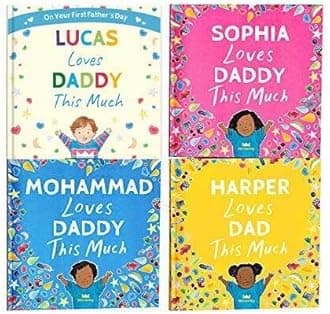 Personalized Book for Dad - You Love Daddy This Much - Gift for Dads - Wonderbly (Softcover)