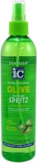 Fantasia Spritz Olive Firm Hold 12 Ounce Pump (354ml) (2 Pack)
