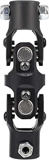 3/4" 36 Spline to 3/4" DD Steering Shaft Universal U-Joint Black Single, 96mm Working Angle 35 Degree