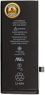 Original Battery for iPhone 8G, 8, A1863 A1905 A1906 Battery with 6 Month Warranty *****(SEPAV6)