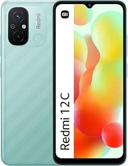 Redmi 12C Dual-SIM 64GB ROM + 3GB RAM (Only GSM | No CDMA) Factory Unlocked 4G/LTE Smartphone (Mint Green) - International Version