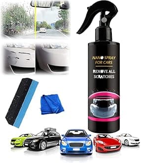 Car Scratch Repair Nano Spray, Nano Car Scratch Removal Spray, Nano Spray Car Scratch Repair, Ceramic Car Coating Spray, Crystal Coating for Car, Scratch Removal Spray for Interior Repair (1PCS)