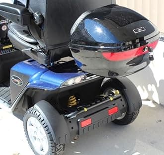 Locking Cargo Box Scooter Storage Compartment Medium Size for Pride, Golden, Drive, Challenger Mobility J1200