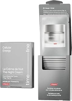 The Night Cream (7-Day Trial) powered by Mitopure (Urolithin A), Healthy Aging face cream, clinically proven to reduce the apparance of fine lines and wrinkles, all skin types and genders