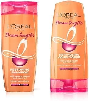 Dream Lengths Shampoo, For Length Repair (82.5ml) + Dream Lengths Conditioner (71.5ml) (2 ITEM IN SET)