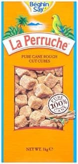 La Perruche Pure Cane Rough Cut Cubes 1kg SUBR1K