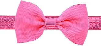 Baby Cute Baby Kids Girls Mini Bowknot Hairband Elastic Headband Photography Hairbands (Hot Pink)