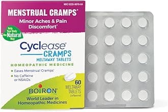 Boiron Cyclease Cramps Tablets for Relief from Menstrual Cramps, Aches, Pain,...