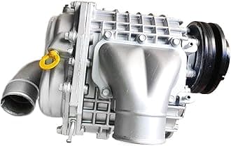 Universal Supercharger Compressor Booster Turbine For 2.0-3.5L Car SUV Roots Aluminum For Cherokee TOYOTA Previa Buick GL8 HOVER