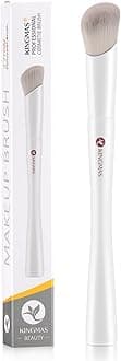KINGMAS Concealer Brush, Angled Under Eye Makeup Brush Small Precision Face Blending Brush (270)