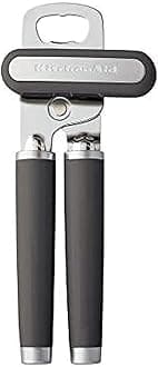 Classic Multifunction Can Opener/Bottle Opener, 8.34-Inch, Charcoal Gray